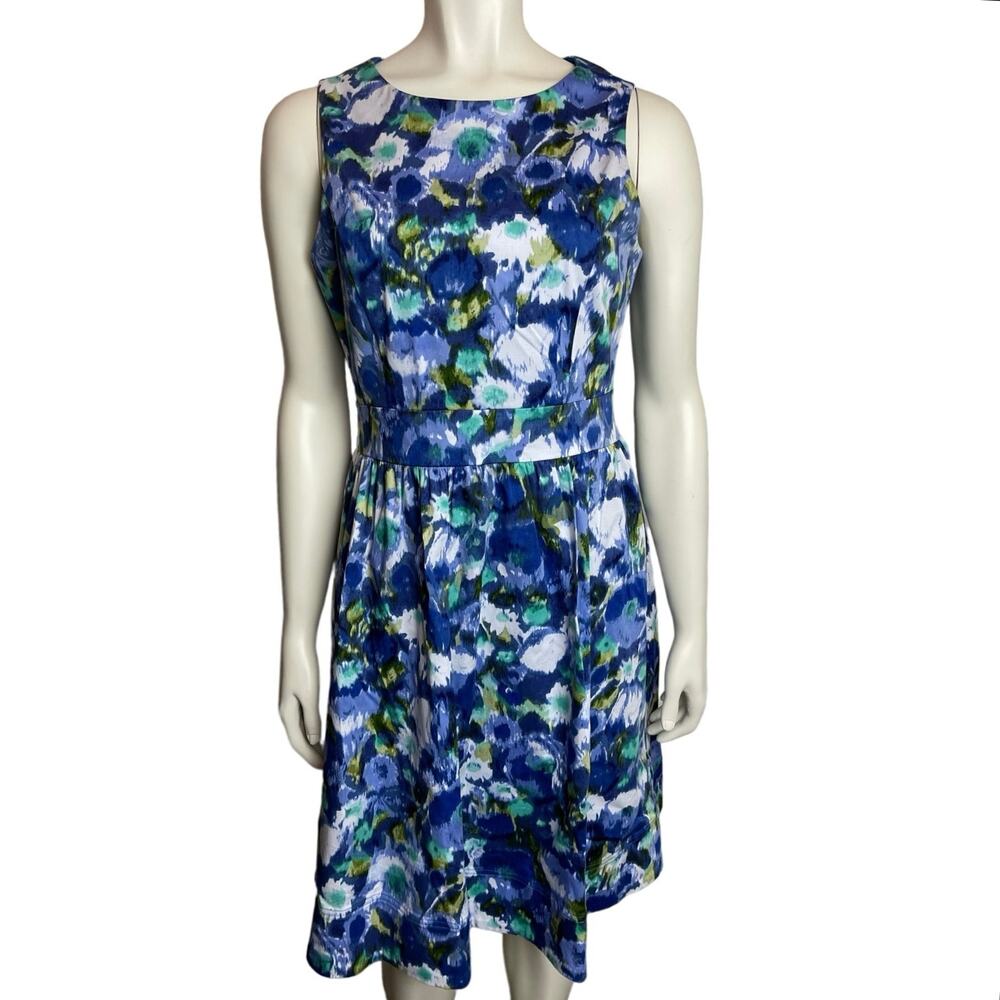 Eliza J floral sleeveless dress size 8